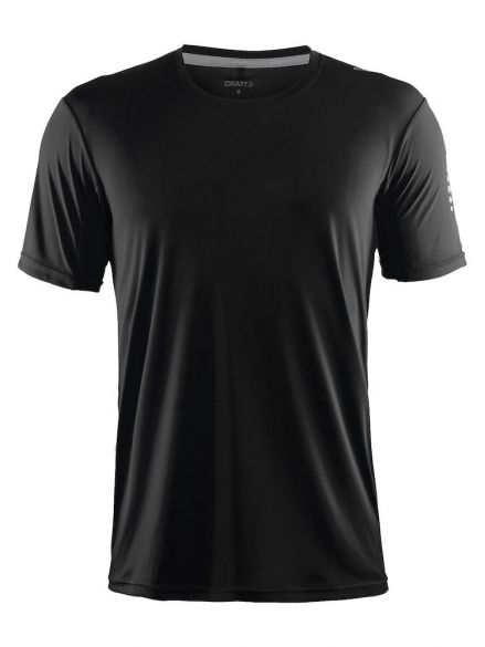 Craft Mind korte mouw hardloopshirt zwart heren 1903949-9920