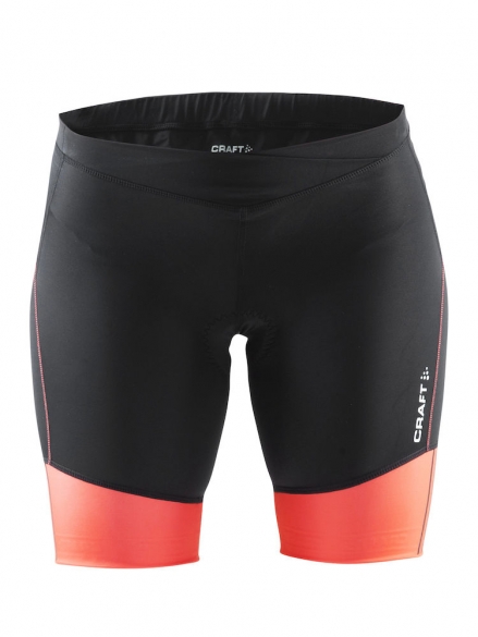 Craft Velo short dames zwart/oranje 1903984-9825-VRR