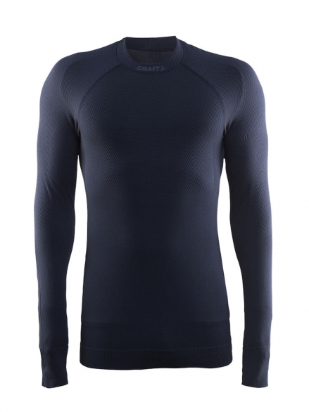Craft Keep Warm crewneck long sleeve ondershirt gravel heren 1904191-1947