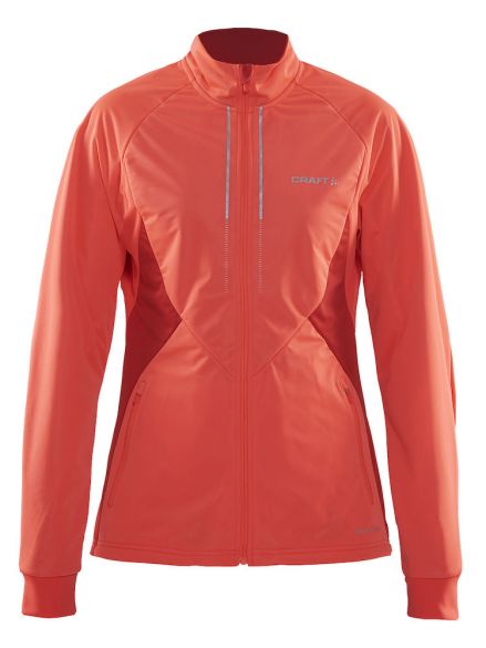 Craft Storm langlauf jack 2.0 rood dames 1904257-2801
