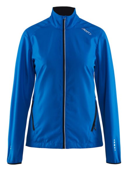 Craft Mind blocked hardloopjack blauw dames 1904733-1336
