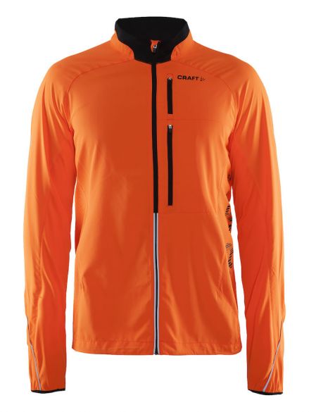 Craft Breakaway hardloopjack oranje heren 1904781-2576