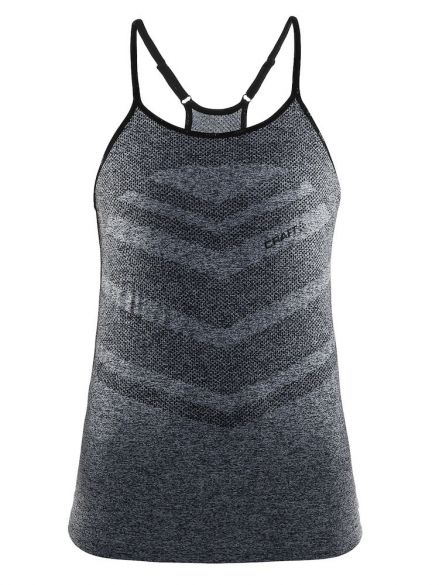 Craft cool comfort singlet mouwloos grijs dames 1904912-1998