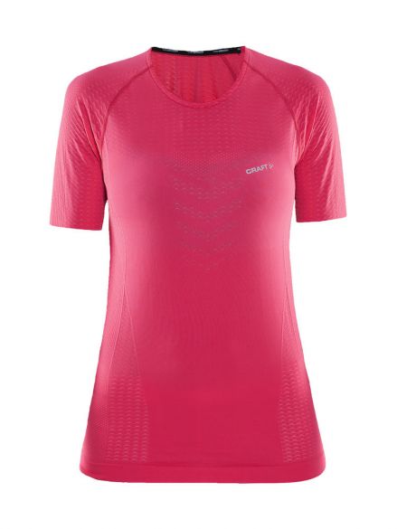 Craft cool intensity korte mouw ondershirt roze/push dames 1904919-1411
