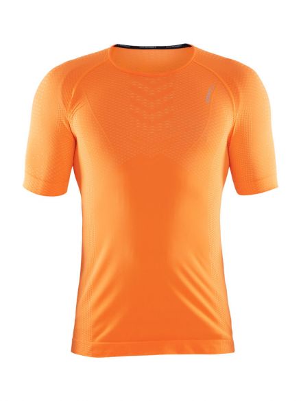 Craft Cool Intensity Singlet Roundneck korte mouw oranje heren 1904922-1576