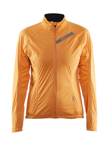 Craft belle regen fietsjacket oranje dames 1904967-1563-VRR