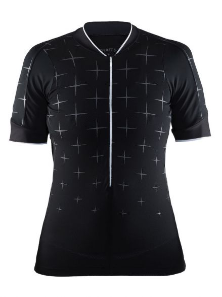 Craft Belle glow fietsshirt zwart dames 1904970-9900-VRR