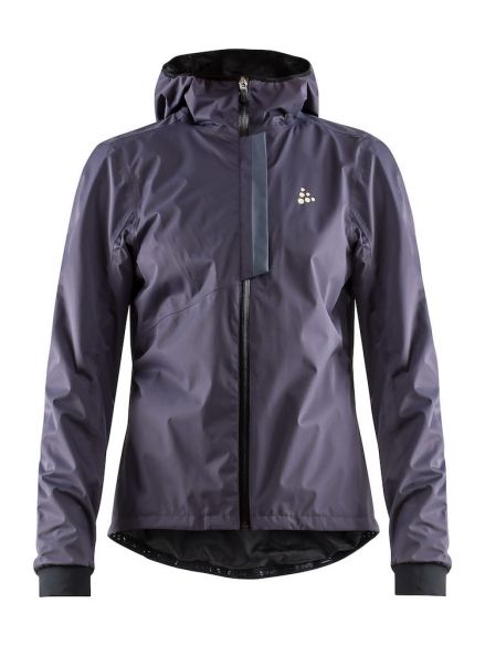 Craft ride regen fietsjacket paars dames 1904981-2760