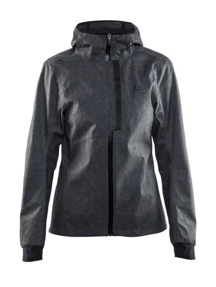 Craft ride regen fietsjacket zwart dames 1904981-2975