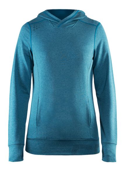 Craft Tag hoodie Skipully blauw dames 1905304-370315
