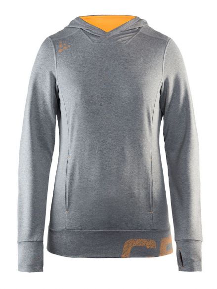 Craft Tag hoodie Skipully grijs dames 1905304-950563