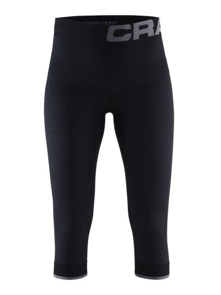 Craft warm intensity 3/4 onderbroek zwart dames 1905348-999985