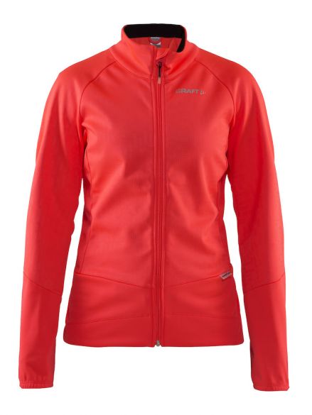 Craft rime jacket rood dames 1905444-801000