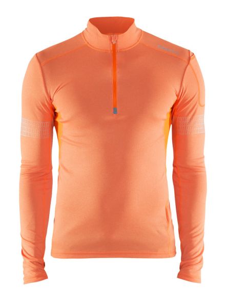 Craft Brilliant 2.0 halfzip Skipully oranje heren 1905512-576000