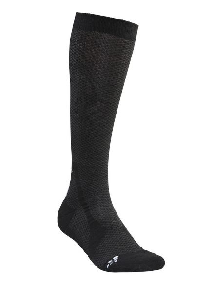 Craft warm hoge sokken zwart 1905543-999900