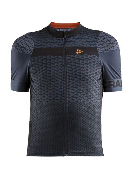 Craft Route fietsshirt korte mouw donkerblauw heren 1906089-947999