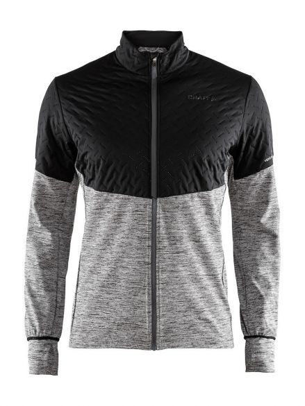 Craft Urban run thermal wind hardloopjack zwart/grijs heren 1906450-975999