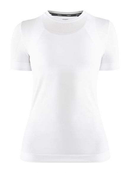 Craft Fuseknit comfort korte mouw ondershirt wit dames 1906593-B00000