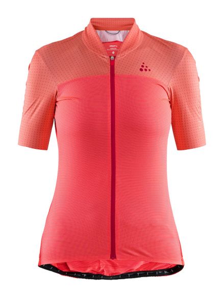 Craft Hale Glow fietsshirt roze dames 1907125-734410