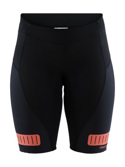 Craft Hale glow shorts zwart/boost dames 1907132-999734