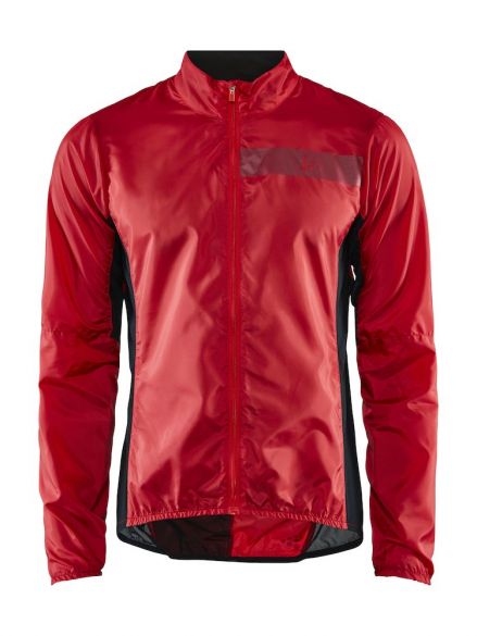 Craft Essence Light Wind fietsjacket rood heren 1908813-430000