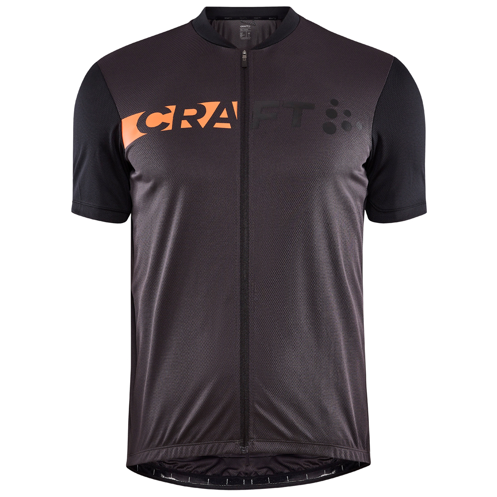 Craft Core Endurance lumen fietsshirt korte mouw zwart/grijs heren  1913167-999992