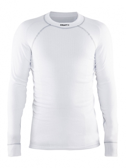 Craft Active Crewneck lange mouw ondershirt wit heren 194004-2900