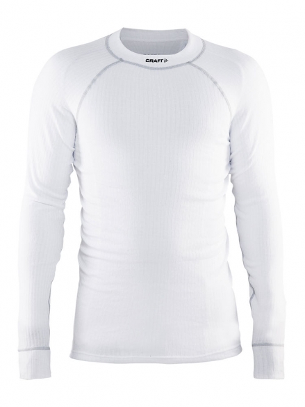 Overtreden niets Absoluut Craft Active Crewneck lange mouw ondershirt wit heren kopen? Bestel bij  triathlon24.be