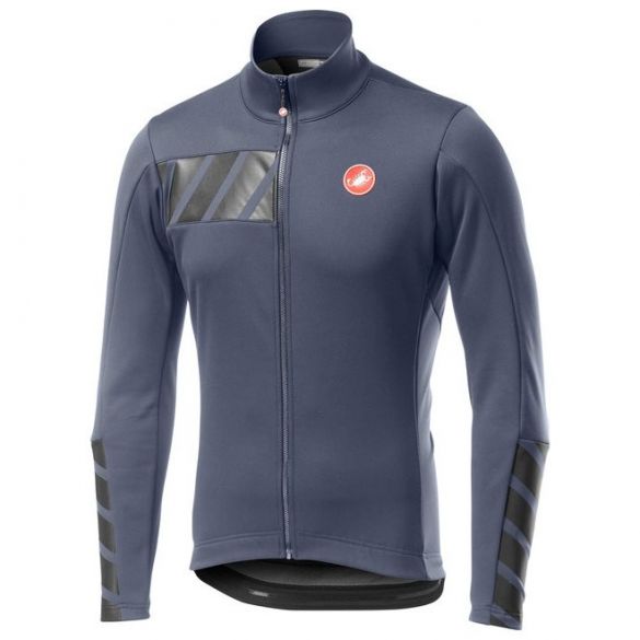 Castelli Raddoppia 2 jacket dark steel blauw heren 19506-070