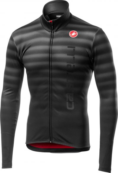 Castelli Scossa FZ fietsshirt lange mouw zwart heren 19510-085