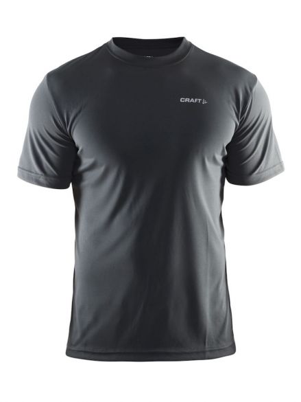 Craft Prime korte mouw hardloopshirt grijs heren 199205-1980