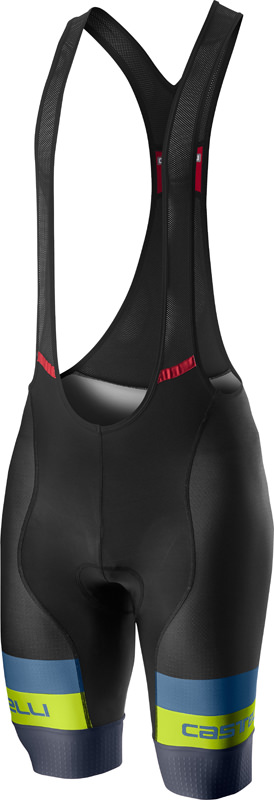 Castelli Competizione bibshort zwart/geel heren 20026-384