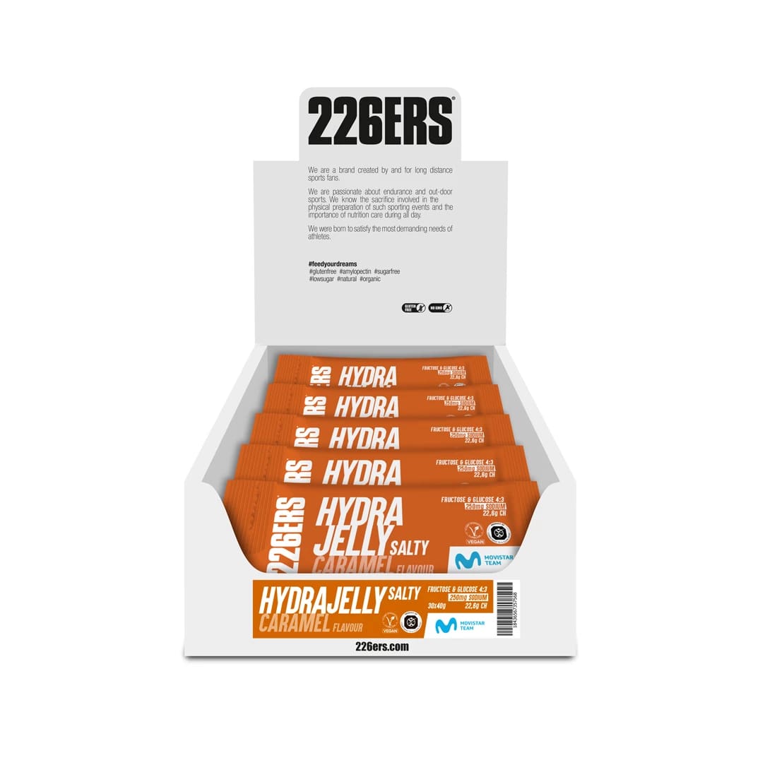 266ers Hydrajelly caramel 30x40 gram 5756