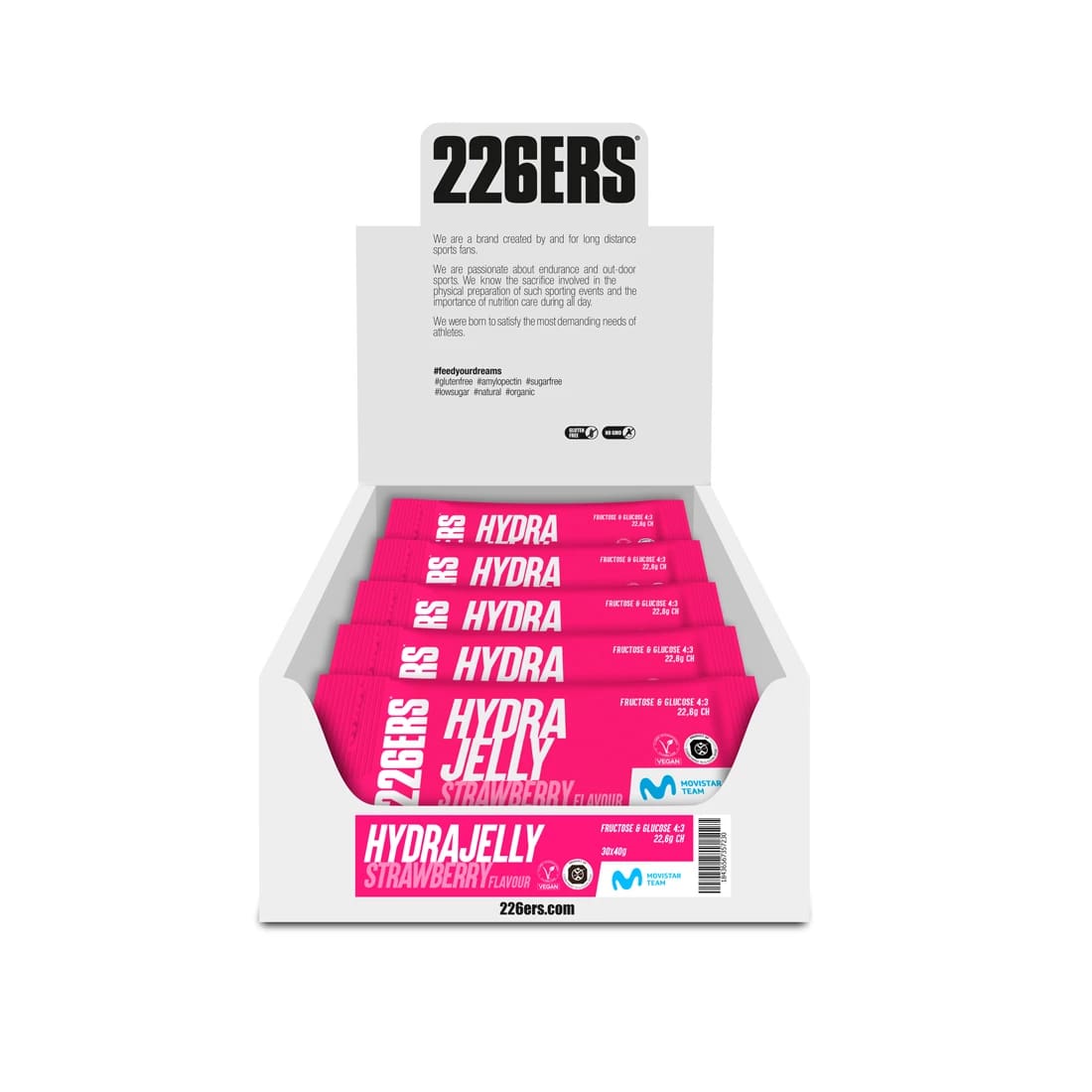 266ers Hydrajelly Strawberry 30x40 gram 5723