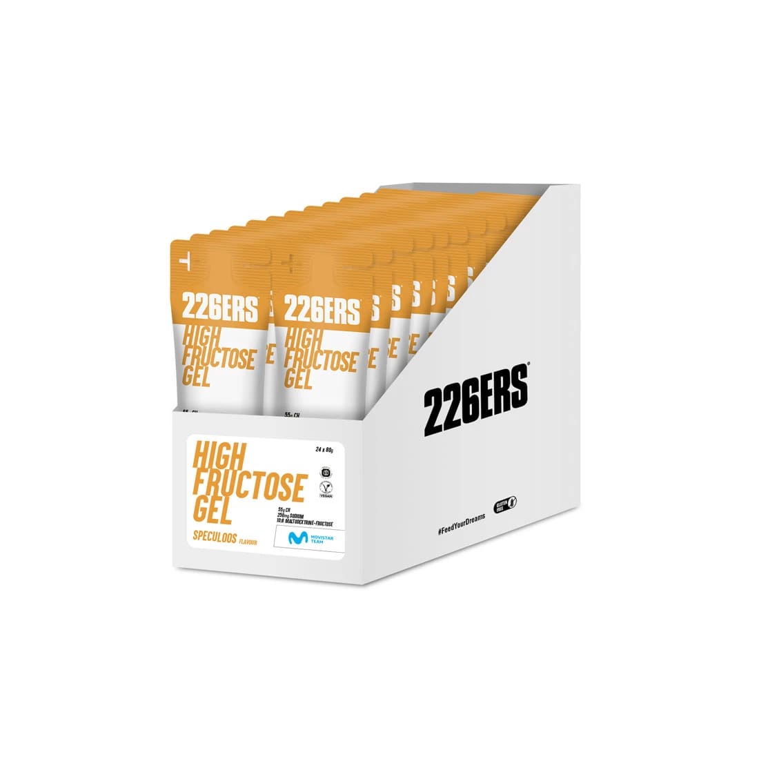 266ers High Fructose gel speculoos 24x80 gram 5798