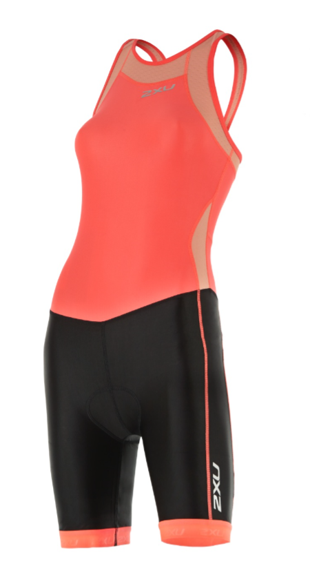 2XU X-vent Y-back Trisuit zwart/oranje dames WT4366dFCL/BLK