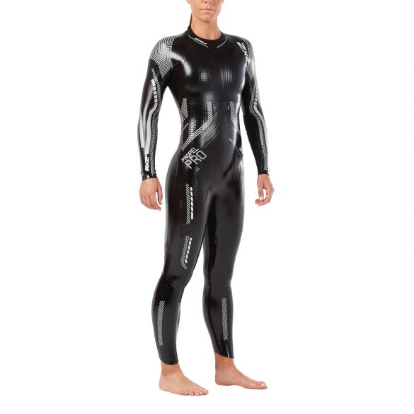 2XU Propel pro lange mouw wetsuit dames WW5125c-BLK/SIL