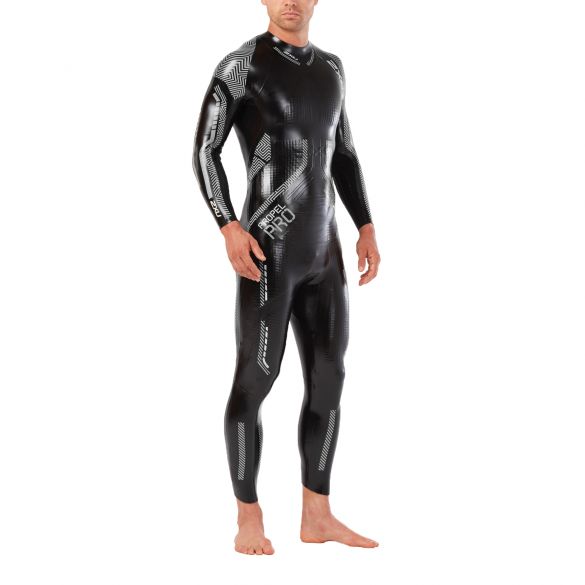 2XU Propel pro lange mouw wetsuit heren MW5124c-BLK/SIL