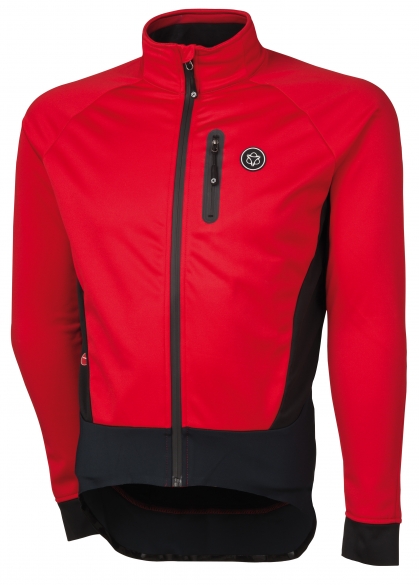 Agu Tirano fietsjack rood heren 441051
