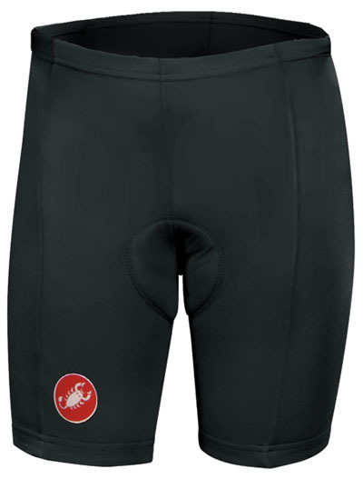 Castelli Kids pinocchio short fietsbroek zwart CA08084-010