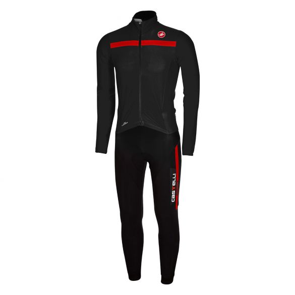 Castelli Sanremo 2 thermosuit zwart/rood heren 14500-231 14500-231