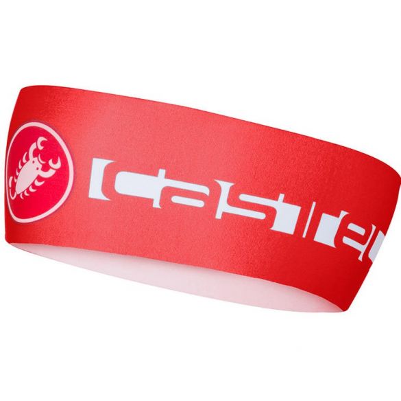 Castelli Viva thermo hoofdband rood heren 14551-023