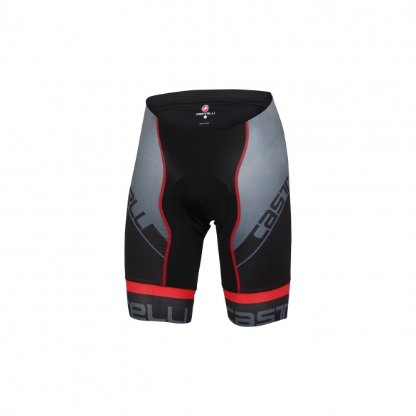 Castelli Volo short zwart/rood heren 15010-023 CA15010-023