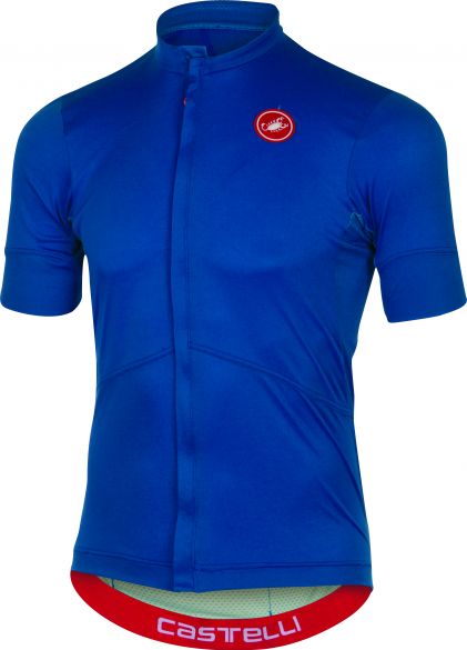 Castelli Imprevisto nano jersey fietsshirt blauw heren 16011-057