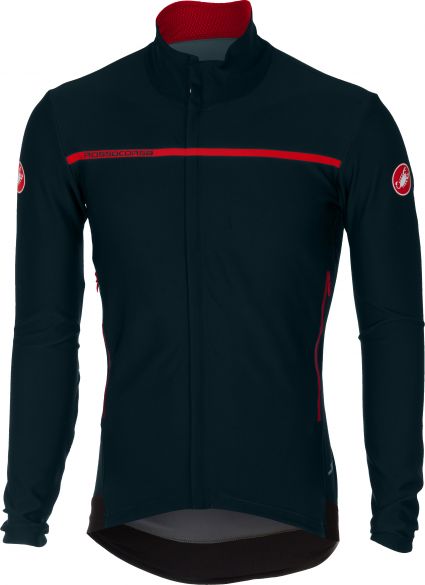 Castelli Perfetto lange mouw jacket donker blauw heren 16507-041