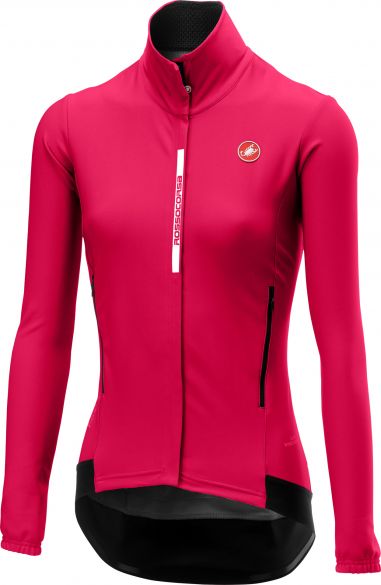 Castelli Perfetto W lange mouw fietsjacket roze dames 16542-027