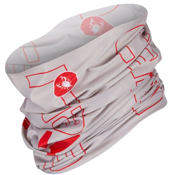 Castelli LW head thingy grijs/rood heren 16575-080