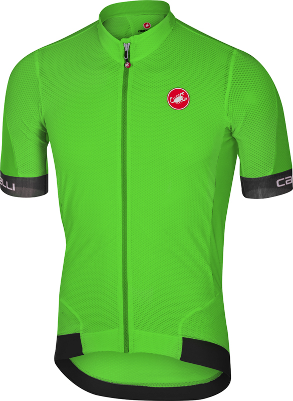 Castelli Volata 2 fietsshirt groen/zwart heren 17018-084