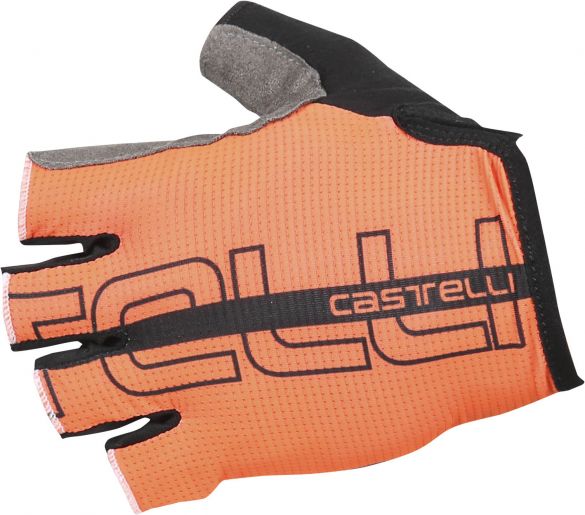 Castelli Tempo glove fietshandschoenen oranje/zwart heren 17032-034
