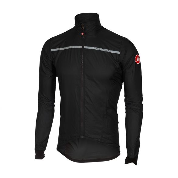Castelli Superleggera jacket regenjack zwart heren 17054-010